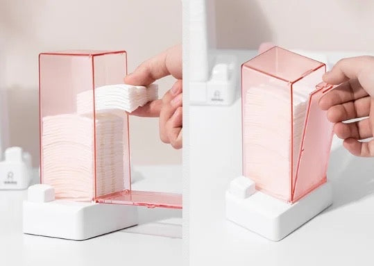 Cotton Pads/ Adhesive Wipes Dispenser