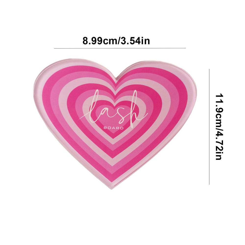 Lash Tile Heart Shape