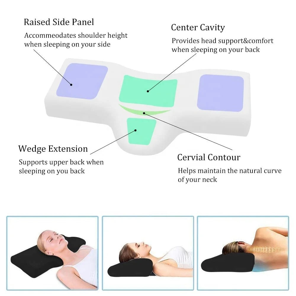 Ergonomic Lash Pillow