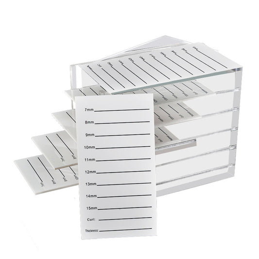 Acrylic Lash Organiser-5 tiles